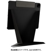 iPad Air 13 対応 ケース 手帳型 4WAY スタンド付き 保護 カバー 動画視聴 タイピング 目線 高い スタンド LIFT ブラック ME_P12CSPLLI_BK
