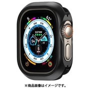 Apple Watch Ultra2 Ultra 対応 ケース 耐衝撃 米軍 MIL規格 準拠 アルミ × TPU 保護ケース 保護 カバー Odyssey （matte） ミッドナイトブラック ME_W49CSATW3_BK