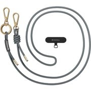 スマホ ショルダー 首掛け 肩掛け 斜めがけ ストラップホルダー 付 スマホショルダー ストラップ Easy Strap (6mm) ノクティルーセントブルー SE_SPASRFBE6_BL
