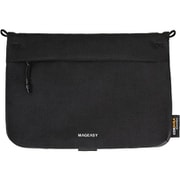 スマホ 対応 サコッシュ ストラップ 無し ショルダーストラップ 紐 取り付け 可能 スマホポーチ 収納 ポケット 付 小物入れ ポーチ 2L SACOCHE グラファイトブラック ME_ALLPONY2C_GB