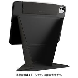 iPad Pro 2024 11インチ 対応 ケース 手帳型 4WAY スタンド付き 保護 カバー 動画視聴 タイピング 目線 高い スタンド LIFT 2024 ブラック ME_PPECSPLLF_BK