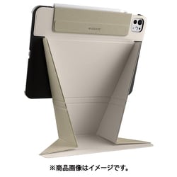 iPad Pro 2024 11インチ 対応 ケース 手帳型 4WAY スタンド付き 保護 カバー 動画視聴 タイピング 目線 高い スタンド LIFT 2024 スターライトホワイト ME_PPECSPLLF_SW