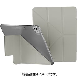 iPad Pro13インチ 2024 対応 ケース 手帳型 5WAY スタンド付き 保護 カバー 動画視聴 タイピング スタンド FACET グレースターライト ME_PPFCSPLF4_GS