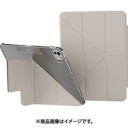 iPad Pro 2024 11インチ 対応 ケース 手帳型 5WAY スタンド付き 保護 カバー 動画視聴 タイピング スタンド FACET スターライトホワイト ME_PPECSPLF4_SW