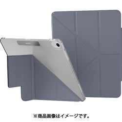 iPad Air 13インチ M3 2025 M2 対応 ケース 手帳型 5WAY スタンド付き 保護 カバー 動画視聴 タイピング スタンド FACET アラスカンブルー ME_PABCSPLF4_AB