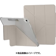 iPad Air 13インチ M3 2025 M2 対応 ケース 手帳型 5WAY スタンド付き 保護 カバー 動画視聴 タイピング スタンド FACET スターライトホワイト ME_PABCSPLF4_SW