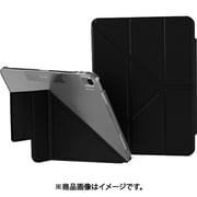 iPad Air M3 2025 11インチ M2 対応 ケース 手帳型 5WAY スタンド付き 保護 カバー 動画視聴 タイピング スタンド FACET ブラック ME_PAACSPLF4_BK
