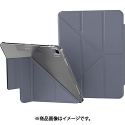 iPad Air M3 2025 11インチ M2 対応 ケース 手帳型 5WAY スタンド付き 保護 カバー 動画視聴 タイピング スタンド FACET アラスカンブルー ME_PAACSPLF4_AB