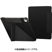 iPad Pro13インチ 2024 対応 ケース 衝撃 傷 保護 軽量 薄型 4WAY 手帳型 スタンド 合皮 カバー Origami 2024 ブラック SE_PPFCSPLO5_BK
