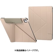 iPad Pro13インチ 2024 対応 ケース 衝撃 傷 保護 軽量 薄型 4WAY 手帳型 スタンド 合皮 カバー Origami 2024 ピンクサンド SE_PPFCSPLO5_PK