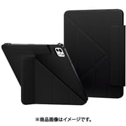 iPad Pro 2024 11インチ 対応 ケース 衝撃 傷 保護 軽量 薄型 4WAY 手帳型 スタンド 合皮 カバー Origami 2024 ブラック SE_PPECSPLO5_BK