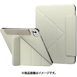 iPad Pro 2024 11インチ 対応 ケース 衝撃 傷 保護 軽量 薄型 4WAY 手帳型 スタンド 合皮 カバー Origami 2024 スターライトホワイト SE_PPECSPLO5_SW