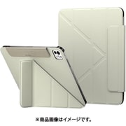 iPad Pro 2024 11インチ 対応 ケース 衝撃 傷 保護 軽量 薄型 4WAY 手帳型 スタンド 合皮 カバー Origami 2024 スターライトホワイト SE_PPECSPLO5_SW