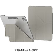 iPad Pro13インチ 2024 対応 ケース 手帳型 レザー 背面 クリア 5WAY スタンド 保護 カバー ペン収納 可能 オートスリープ 対応 Origami Nude 2024 スターライトホワイト SE_PPFCSPL5O_SW