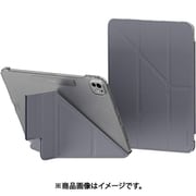 iPad Pro 2024 M4 11 対応 ケース 手帳型 レザー 背面 クリア 5WAY スタンド 保護 カバー ペン収納 可能 オートスリープ 対応 Origami Nude 2024 アラスカンブルー SE_PPECSPL5O_AB