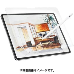 iPad Air M3 2025 11インチ M2 対応 フィルム 紙のような書き心地 イラスト 指紋防止 さらさら 紙質 保護フィルム EasyPaper トランスパレント ME_PAASPLKEP_TR