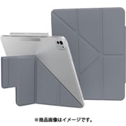 iPad Pro13インチ 2024 対応 ケース 手帳型 5WAY スタンド付き ペンシル 収納 保護 カバー 動画視聴 タイピング スタンド FACET with Pencil Holder アラスカンブルー ME_PPFCSPLFH_AB