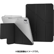 iPad Pro 2024 11インチ 対応 ケース 手帳型 5WAY スタンド付き ペンシル 収納 保護 カバー 動画視聴 タイピング スタンド FACET with Pencil Holder ブラック ME_PPECSPLFH_BK