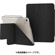 iPad Air 11インチ M3 M2 対応 ケース 手帳型 スタンド付き ペンシル 収納 保護 カバー 動画視聴 タイピング スタンド FACET with Pencil Holder ブラック ME_PACCSPLFH_BK