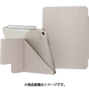 iPad Air 11インチ M3 M2 対応 ケース 手帳型 スタンド付き ペンシル 収納 保護 カバー 動画視聴 タイピング スタンド FACET with Pencil Holder スターライトホワイト ME_PACCSPLFH_SW