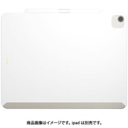 iPad Air 13インチ M3 2025 M2 iPad Pro 12.9 対応 ケース 純正 Magic Keyboard 対応 ApplePencil 充電 ペン収納 保護 カバー CoverBuddy Lite ホワイト ME_PADCSPCBL_WH
