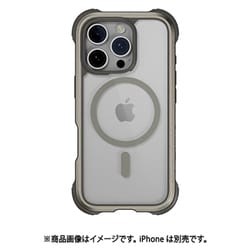 iPhone 16 Pro 対応 ケース クリア MagSafe 対応 耐衝撃 MIL規格 マグセーフ スマホケース Odyssey M チタニウム ME_IPRCSPTOY_TI