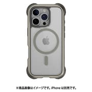 iPhone 16 Pro 対応 ケース クリア MagSafe 対応 耐衝撃 MIL規格 マグセーフ スマホケース Odyssey M チタニウム ME_IPRCSPTOY_TI