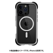 iPhone 16 Pro 対応 ケース クリア MagSafe 対応 耐衝撃 MIL規格 マグセーフ スマホケース Odyssey M メタルシルバー ME_IPRCSPTOY_MV