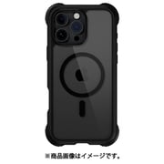 iPhone 16 Pro Max 対応 ケース クリア MagSafe 対応 耐衝撃 MIL規格 マグセーフ スマホケース Odyssey M レザーブラック ME_IPGCSPTOY_LB