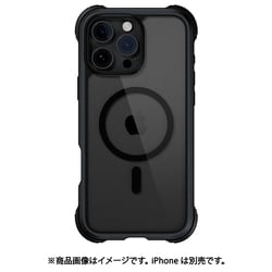 iPhone 16 Pro Max 対応 ケース クリア MagSafe 対応 耐衝撃 MIL規格 マグセーフ スマホケース Odyssey M メタルブラック ME_IPGCSPTOY_MB