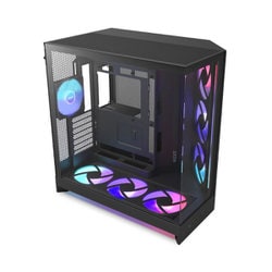 ピラーレスATXケース H9FLOW RGB+ ブラック CM-H92FB-P1