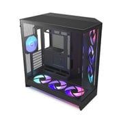 ピラーレスATXケース H9FLOW RGB+ ブラック CM-H92FB-P1