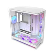 ピラーレスATXケース H9FLOW RGB+ ホワイト CM-H92FW-P1
