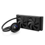 240mmラジエーター 1.54インチLCDディスプレイ搭載水冷クーラー KRAKEN PLUS ブラック RL-KN240-B2