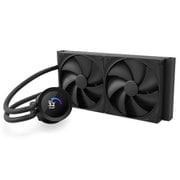 280mmラジエーター 1.54インチLCDディスプレイ搭載水冷クーラー KRAKEN PLUS ブラック RL-KN280-B2