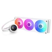 360mmラジエーター 1.54インチLCDディスプレイ搭載水冷クーラー KRAKEN PLUS RGB ホワイト RL-KR360-W2