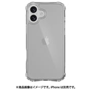 iPhone 16 Plus 対応 ケース クリア 耐衝撃 MIL規格 スマホケース 透明 スマホカバー Atoms トランスパレント ME_IPBCSPTAT_TR