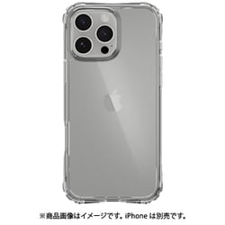 iPhone 16 Pro Max 対応 ケース クリア 耐衝撃 MIL規格 スマホケース 透明 スマホカバー Atoms トランスパレント ME_IPGCSPTAT_TR