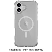 iPhone 16 Plus 対応 ケース MagSafe 対応 クリア 耐衝撃 スマホケース 透明 マグセーフ スマホカバー Atoms M トランスパレント ME_IPBCSPTTM_TR