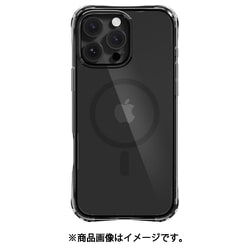 iPhone 16 Pro Max 対応 ケース MagSafe 対応 クリア 耐衝撃 スマホケース 透明 マグセーフ スマホカバー Atoms M アッシュ ME_IPGCSPTTM_AS