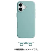 iPhone 16 対応 ケース MagSafe 対応 ショルダー 用 ストラップホール 付き 薄型 軽量 スマホケース マグセーフ 耐衝撃 スリム スマホカバー Vibrant M アクア ME_IPNCSTPVM_AA