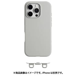 iPhone 16 Pro 対応 ケース MagSafe 対応 ショルダー 用 ストラップホール 付き 薄型 軽量 スマホケース マグセーフ 耐衝撃 スリム スマホカバー Vibrant M チタニウム ME_IPRCSTPVM_TI