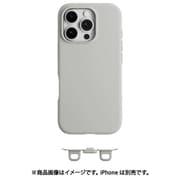 iPhone 16 Pro 対応 ケース MagSafe 対応 ショルダー 用 ストラップホール 付き 薄型 軽量 スマホケース マグセーフ 耐衝撃 スリム スマホカバー Vibrant M チタニウム ME_IPRCSTPVM_TI
