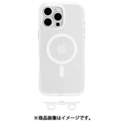 iPhone 16 Pro Max 対応 ケース MagSafe 対応 ショルダー 用 ストラップホール 付き 薄型 軽量 スマホケース マグセーフ 耐衝撃 スリム スマホカバー Vibrant M トランスパレント ME_IPGCSTPVM_TR