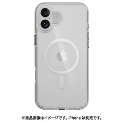 iPhone 16 Plus 対応 ケース クリア MagSafe 対応 耐衝撃 MIL規格 マグセーフ スマホケース Bright M トランスパレント ME_IPBCSTPBR_TR