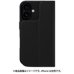 iPhone 16 対応 ケース MagSafe 対応 手帳型 2way 取り外し 可能 分離式 耐衝撃 レザー スマホケース カバー カード 収納 手帳型ケース Card Folio M ブラック ME_IPNCSPLCF_BK