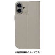 iPhone 16 Plus 対応 ケース MagSafe 対応 手帳型 2way 取り外し 可能 分離式 耐衝撃 レザー スマホケース カバー カード 収納 手帳型ケース Card Folio M スターライト ME_IPBCSPLCF_SL