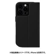 iPhone 16 Pro 対応 ケース MagSafe 対応 手帳型 2way 取り外し 可能 分離式 耐衝撃 レザー スマホケース カバー カード 収納 手帳型ケース Card Folio M ブラック ME_IPRCSPLCF_BK