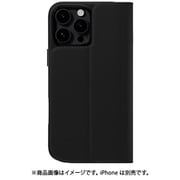 iPhone 16 Pro Max 対応 ケース MagSafe 対応 手帳型 2way 取り外し 可能 分離式 耐衝撃 レザー スマホケース カバー カード 収納 手帳型ケース Card Folio M ブラック ME_IPGCSPLCF_BK