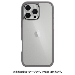 iPhone 16 Pro Max 対応 ケース クリア 耐衝撃 米軍 MIL規格 スマホケース 透明 軽量 スマホカバー Aero チタニウム ME_IPGCSPTAE_TI